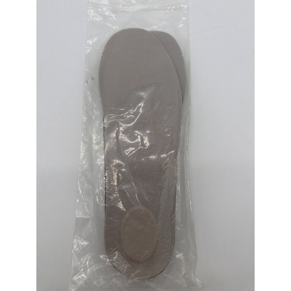 Mens Orthotic Shoe Insoles BKS-001 Size 10-11.5 Gray Cushioned Inserts For Comfo